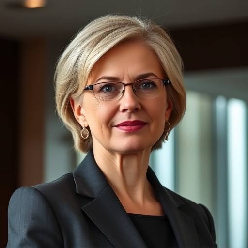 A photo of Eleanor Vance, Lead Legal Counsel of Nexus Horizon.