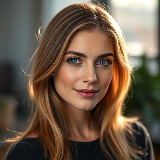 Portrait of Anya Petrova, Lead Designer at Stellar Studios Montreal